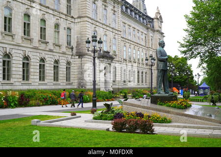 Parlament Gebäude (Hotel du Parlement), Quebec, Kanada Stockfoto