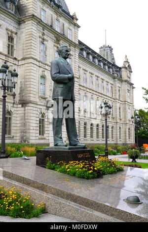 Parlament Gebäude (Hotel du Parlement), Quebec, Kanada Stockfoto