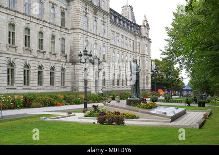 Parlament Gebäude (Hotel du Parlement), Quebec, Kanada Stockfoto