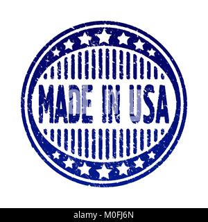 In den USA stilvolle Vektor grunge Stempel gemacht. Stock Vektor