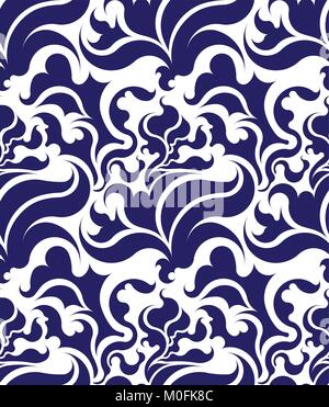 Vektor nahtlose floralen Muster. Stock Vektor