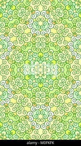 Nahtlose abstrakte handgezeichnete Muster in Mono line Stil. Es für Tapeten verwendet werden kann, musterfüllungen, Webseite Hintergrund, Geschenkpapier texturiert. Ba Stock Vektor