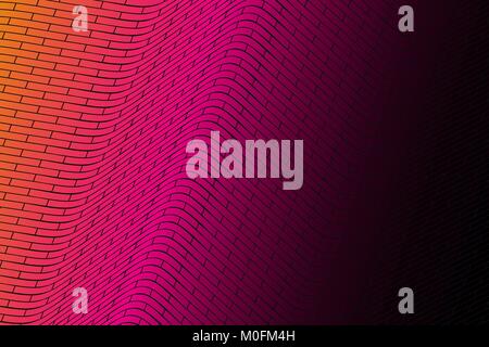 Abstract vector Hintergrund. Bunte Fading grid Abbildung. Cyber Zelle massive Stock Vektor