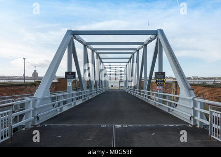 Isle of Man Steam Packet Company Terminal in Liverppol, England. Stockfoto