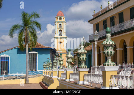 Plaza Mayor in Trinidad, Kuba Stockfoto