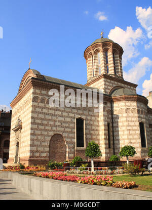 St. Anton Kirche, die älteste rumänische Kirche (1559 erbaut), Curtea Veche, Bukarest, Rumänien, Europa Stockfoto