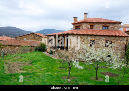 Country House. Pradena del Rincon, Provinz Madrid, Spanien. Stockfoto