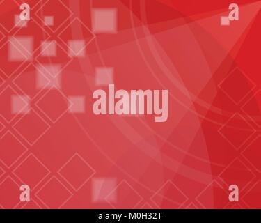 Roter abstrakter Hintergrund. Das Konzept der Liebe Stock Vektor