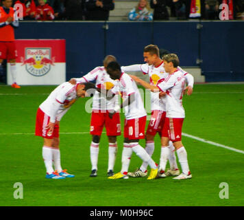 Bundesligas FC Salzburg gegen Grödig, 07. Stockfoto