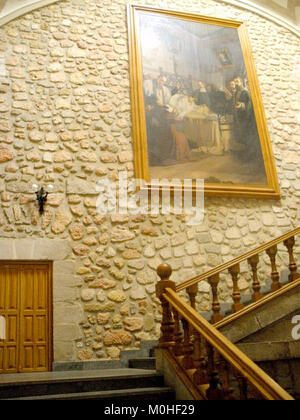 Bugedo - Monasterio de Santa María de Bujedo de Candepajares 14. Stockfoto