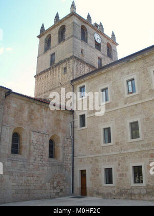 Bugedo - Monasterio de Santa María de Bujedo de Candepajares 17. Stockfoto