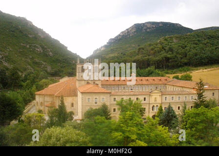 Bugedo - Monasterio de Santa María de Bujedo de Candepajares 21. Stockfoto