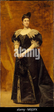 Mrs William Astor (Caroline Webster Schermerhorn, 1831 - 1908) MET DT 204990 Stockfoto