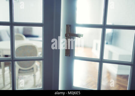 Umzug Umzug in neue Wohnung Stockfoto