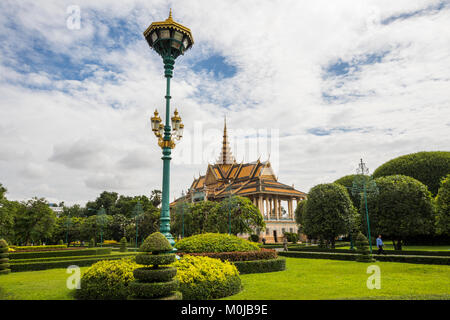 Phochani Pavillon im Königlichen Palast; Phnom Penh, Kambodscha Stockfoto