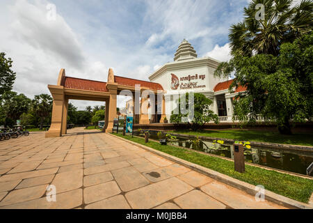 Angkor National Museum, Wat Damnak, Siem Reap, Kambodscha Stockfoto