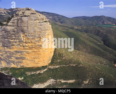 Salto de Roldan, Sierra de Guara, Huesca, Aragón, Spanien, Europa Stockfoto