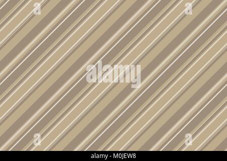 Kaffee Farbe gestreiften Hintergrund nahtlose Muster. Vector Illustration. Stock Vektor