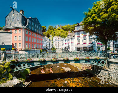 Monschau, Aachen, Deutschland Stockfoto