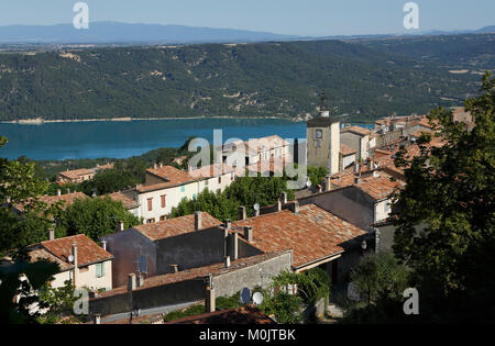 Aiguines, Le Verdon, Gorges du Verdon, Département Alpes-de-Haute-Provence, Frankreich Stockfoto