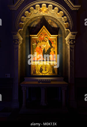 Mystische Vermählung der Heiligen Katharina - Hl. Franziskus Kirche - Fiesole - Florenz Stockfoto