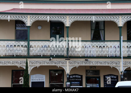 Viktorianischen Ära Eigenschaft bei Queenscliff in Australien Stockfoto