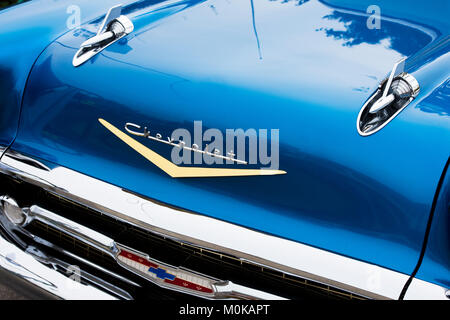 1957 Chevrolet Bel Air. Chevy. Classic American Auto Stockfoto