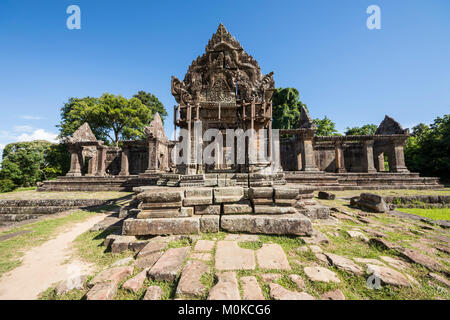 Gopura IV, Preah Vihear Tempel Preah Vihear, Kambodscha; Stockfoto