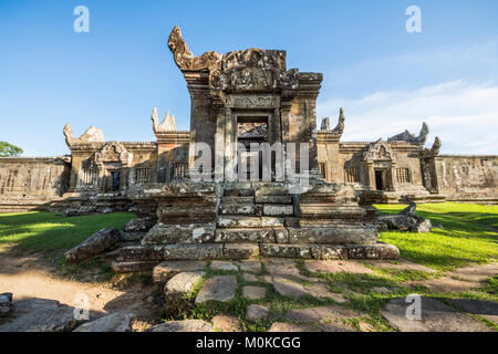 Gopura III, Preah Vihear Tempel Preah Vihear, Kambodscha; Stockfoto