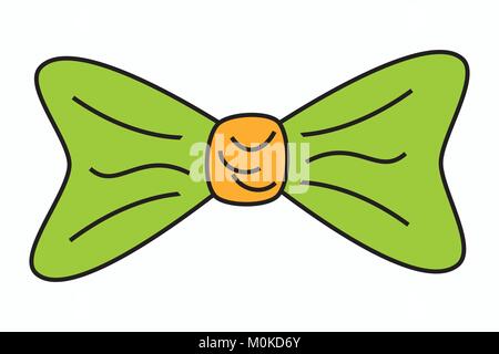 Abbildung: Haarband, Vektor der hair Bow/Dicky/t'Bow Tie/Geschenkbänder/Band/Comic-style Band/Haar Schmuck/Haarschmuck/Haarschopf Stock Vektor