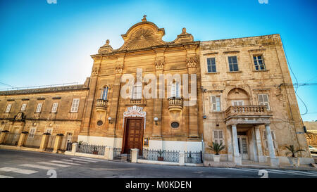 Victoria, Insel Gozo, Malta: die Kirche der Madonna von Pompei Stockfoto