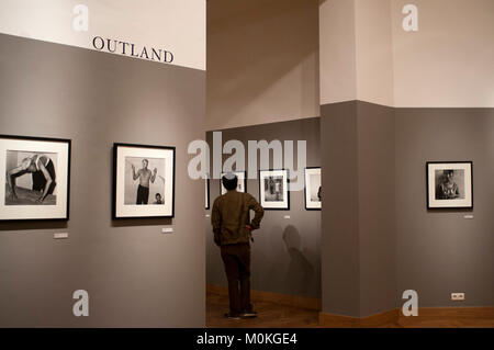 BOZAR Galerie Ausstellung in Brüssel Belgien Stockfoto