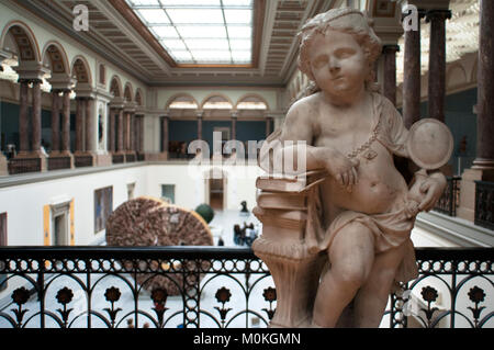 Musées Royaux des Beaux-Arts de Belgique, Königliche Museen der schönen Künste, Rue du Musée, Brüssel, Belgien Stockfoto