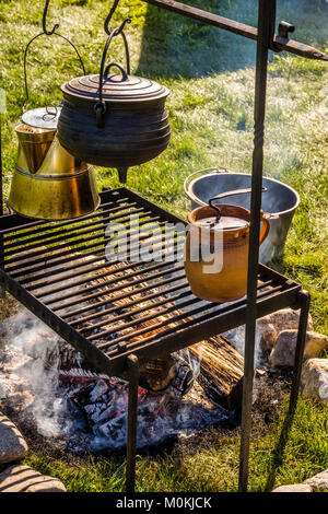 Bürgerkrieg Lebendige Geschichte Wochenende Woodbury, Connecticut, USA Stockfoto