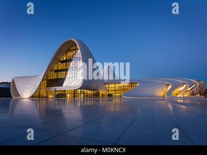 Heydar Alijew in Baku Stockfoto