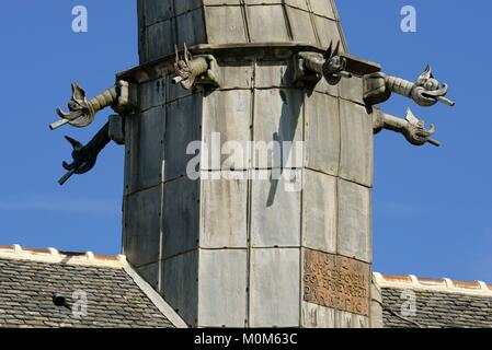 Frankreich, Cotes d'Armor, Pleubian, Kapelle des Hl. Gonery Stockfoto