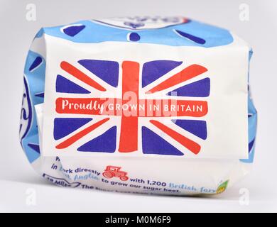 Stolz gewachsen in Großbritannien Stockfoto