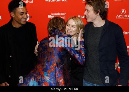 Park City, UT, USA. 22 Jan, 2018. Devon Terrell, Tom Felton, Naomi Watts, George MacKay in der Ankunftshalle für OPHELIA Premiere auf dem Sundance Film Festival 2018, Eccles Theater, Park City, UT 22. Januar 2018. Credit: JA/Everett Collection/Alamy leben Nachrichten Stockfoto