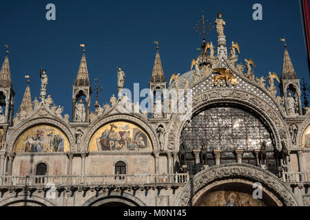 Basilica di San Marco, San Marco, Venedig Stockfoto