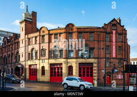 Die Alte Feuerwache in Sheffield, heute ein Museum, Shesffield, South Yorkshire, Großbritannien Stockfoto