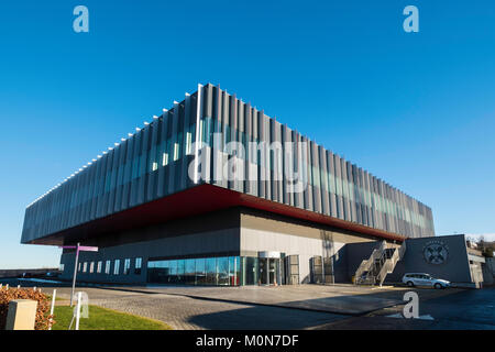 Modernes Laborgebäude für die Universität von Edinburgh Zentrum für Regenerative Medizin an der bioQuarter in Edinburgh, Schottland, Vereinigtes Königreich Stockfoto