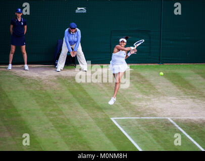 Heather Watson Großbritanniens Nr. 1 weibliche Tennisspieler Stockfoto