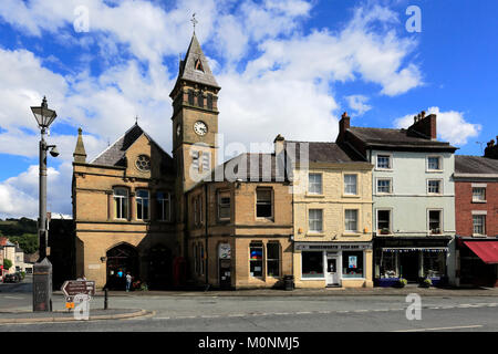 Sommer, wirksworth Stadtzentrum, Peak District National Park; Derbyshire; England; UK Stockfoto