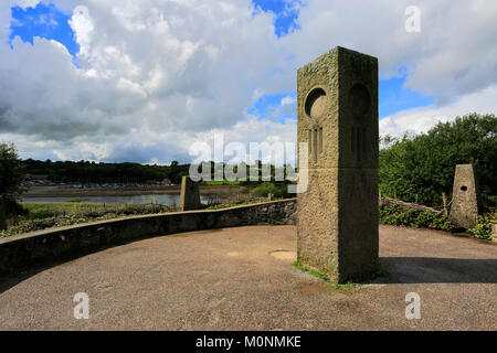 Steine Insel, Carsington Water Reservoir, Peak District National Park; Derbyshire; England; UK Stockfoto