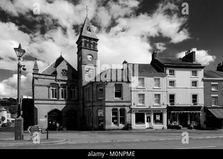 Sommer, wirksworth Stadtzentrum, Peak District National Park; Derbyshire; England; UK Stockfoto