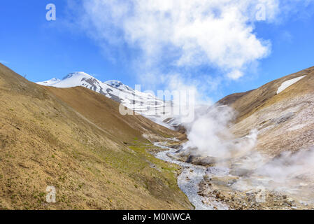 Und fannborg Snaekollur, thermische zone Hveradalir, Kerlingarfjöll, Rangárvallahreppur, Iceland Stockfoto