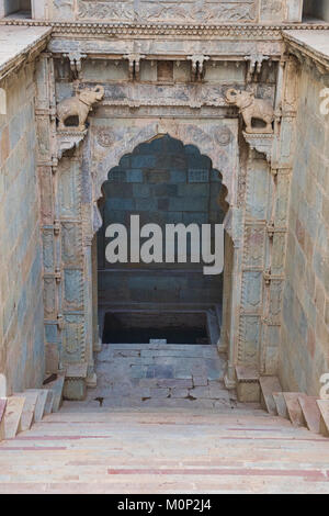 Die Raniji Ki Baori Queen's Stepwell, Bundi, Rajasthan, Indien Stockfoto