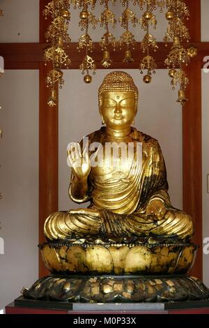 Japan, Kyoto, Rakunan, Fushimi-Inari, buddhistische Tempel Stockfoto