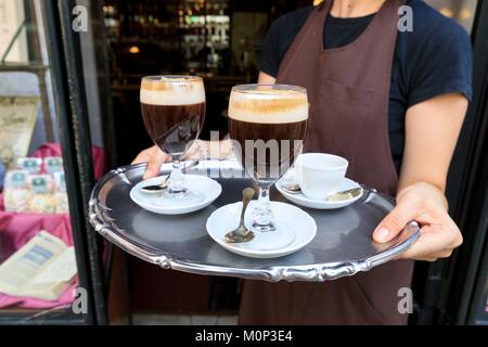 Italien, Piemont, Provinz Turin, Turin, Piazza della Consolata, Caffe Confetteria, Al Bicerin Stockfoto