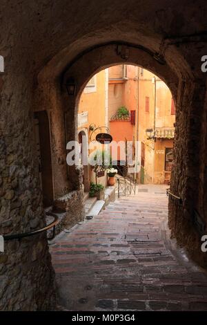 Frankreich, Alpes Maritimes, Roquebrune Cap Martin Stockfoto